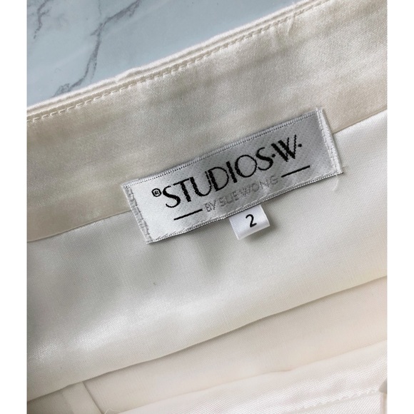 Studio W by Sue Wong Tulip Skirt Beaded Dress 2/S - Picture 6 of 8